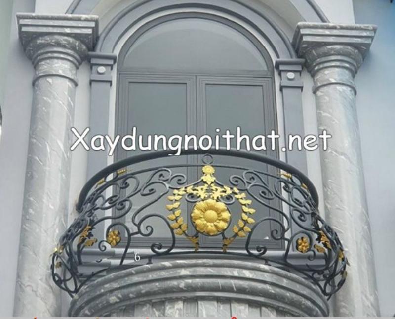 Thiết kế lan can sân thượng an toàn và chắc chắn, tập trung vào độ cao và vật liệu bền vững