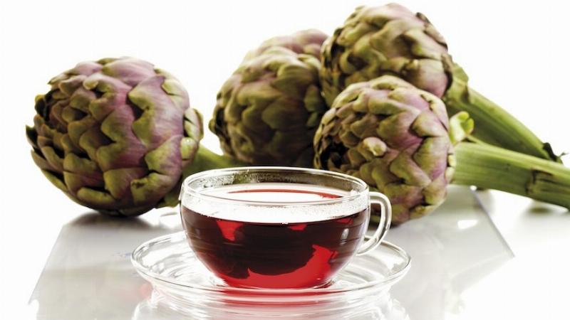 Hình ảnh hoa dạ minh châu khô và một vài sản phẩm chế biến ban đầu như túi trà