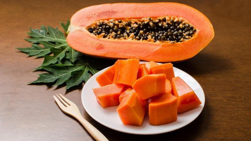 Đu Đủ Ruột Đỏ Hỗ Trợ Tiêu Hóa