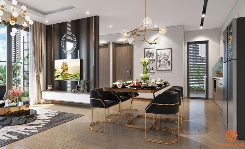 Môi trường nhân tạo với thành phố hiện đại, tòa nhà cao tầng