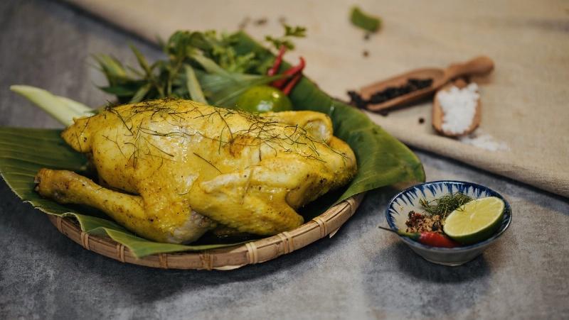 Mon ga u muoi hoa tieu ngon mieng