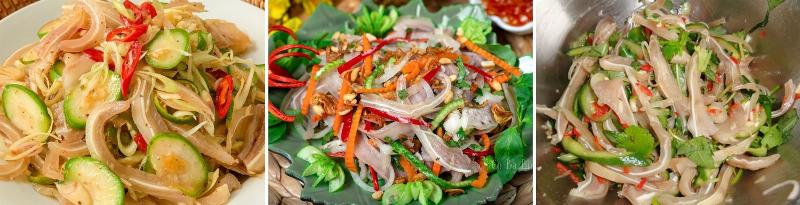 Món ăn truyền thống từ rau tiến vua kết hợp với thực phẩm bảo vệ sức khỏe hiện đại