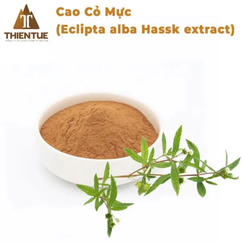 Sản phẩm cao nước cây cỏ mực dạng chai hoặc gói