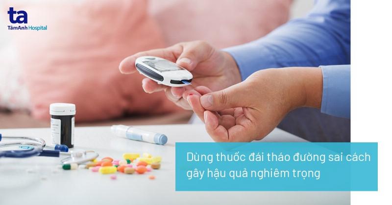 Hinh anh minh hoa cac dau hieu cap tinh cua viec ha duong huyet hoac tang duong huyet qua cao can chu y