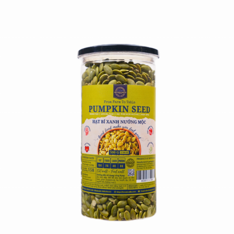 Hạt hướng dương rang sẵn, là món snack dinh dưỡng tiện lợi, cung cấp vitamin E và khoáng chất thiết yếu