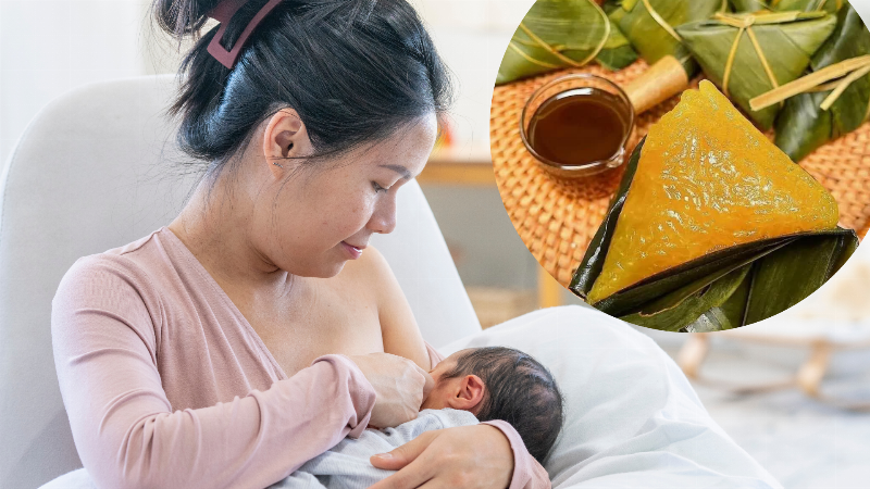 Nguyên liệu làm bánh gio mật mía truyền thống gồm gạo nếp, nước tro, lá dong và mật mía