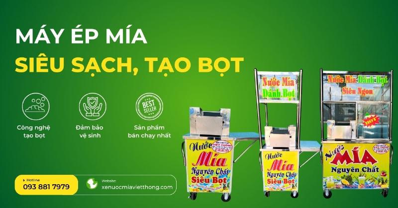 Xe nước mía siêu sạch đảm bảo vệ sinh an toàn thực phẩm, mang đến ly nước mía tinh khiết cho khách hàng